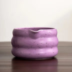 Japanese Ceramic Matcha Tea Bowl 4.5 Inch Traditional Design for Brewing and Serving