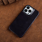 RoyalLeather Handmade Genuine Cowhide Leather iPhone Case Slim Protective Cover