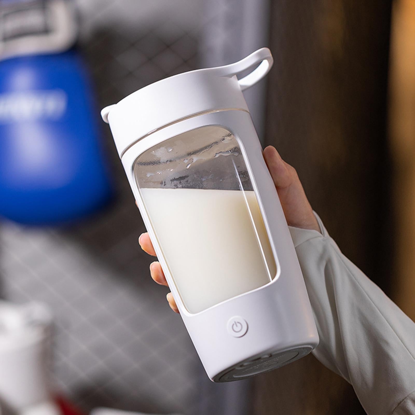 Harrow Electric Protein Shaker Mixer 650ml BPA-Free Tritan Leak-Resistant with Carry Handle