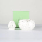 Ceramic Matcha Bowl with Pouring Spout 13.5cm Traditional Japanese Green Tea Chawan