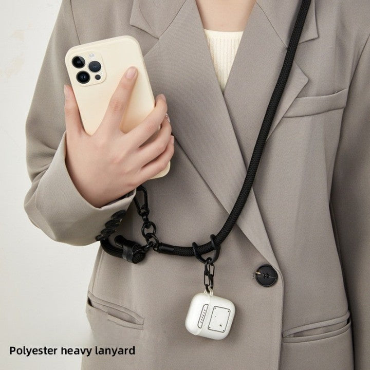 Adjustable Nylon Neck Phone Holder Strap with Quick Release Buckle Lightweight Wrist Lanyard