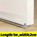 Door Seal FlexGuard Heat and Abrasion Resistant TPE Weatherstripping for Doors and Windows 1m 4 Colors