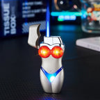 Bikini Style Windproof Jet Torch Lighter Metal Lacquered Finish Compact Handheld Novelty Design