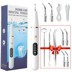 SmilePro Ultrasonic Tooth Tartar Cleaner Plaque Remover Portable Dental Calculus Remover