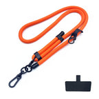 Adjustable Nylon Neck Phone Holder Strap with Quick Release Buckle Lightweight Wrist Lanyard