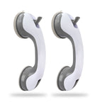 Safety Grab Bar with Non-Slip Grip and Vacuum Suction Cup for Bathroom and Shower Support