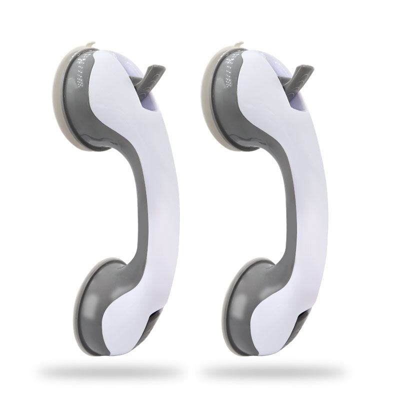 Safety Grab Bar with Non-Slip Grip and Vacuum Suction Cup for Bathroom and Shower Support