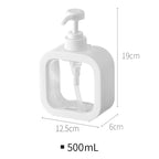 SkandiPure Soap Dispenser Minimalist Nordic Design Durable ABS PVC Bathroom Kitchen
