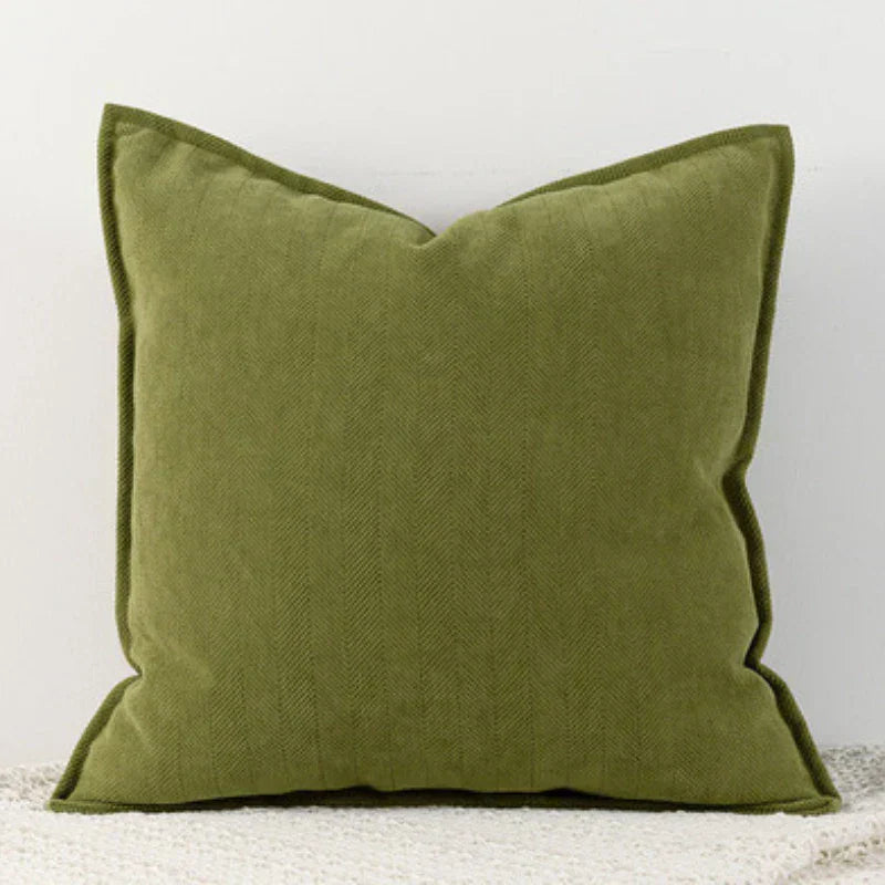 Harrow Chenille Pillow Cover Soft Washable Cushion Cover for Living Room Bedroom Sofa