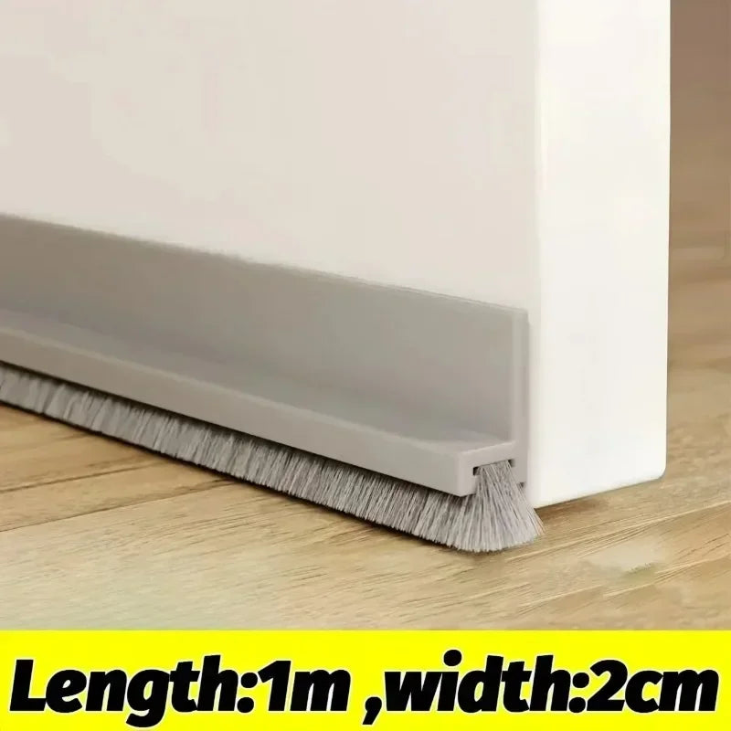 Door Seal FlexGuard Heat and Abrasion Resistant TPE Weatherstripping for Doors and Windows 1m 4 Colors