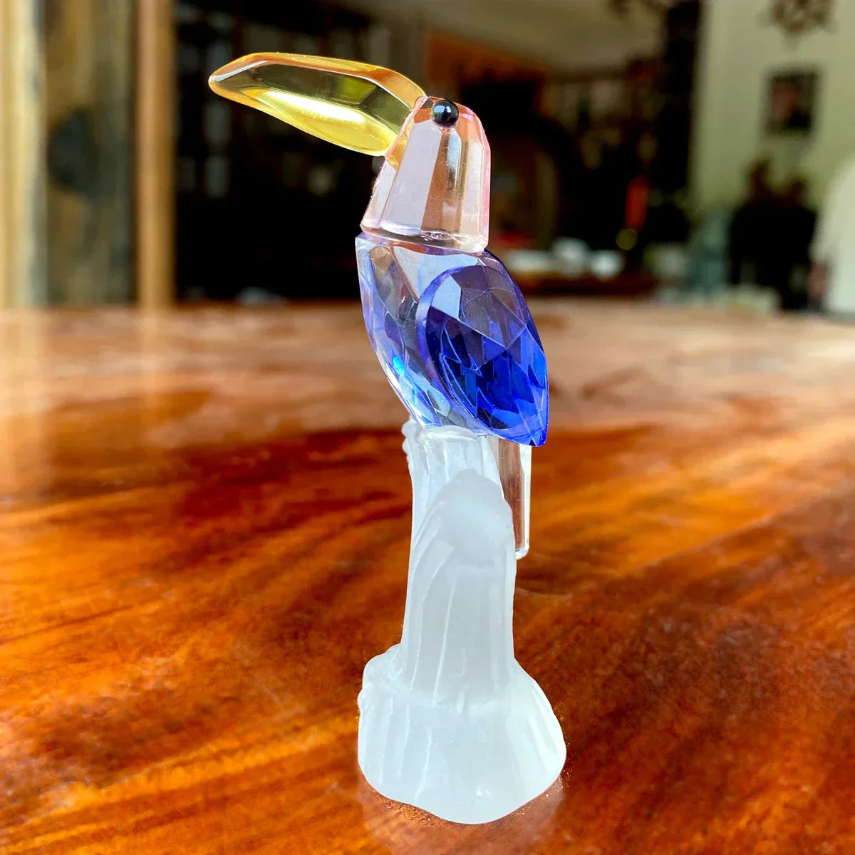 Animal Crystal Paperweight Figurines Modern Decorative Office Desk Accessories