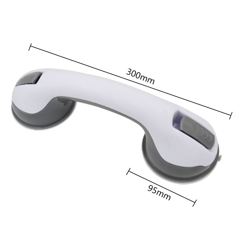 Safety Grab Bar with Non-Slip Grip and Vacuum Suction Cup for Bathroom and Shower Support