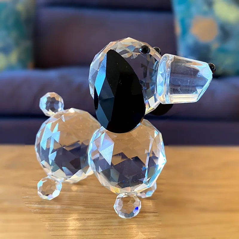 Animal Crystal Paperweight Figurines Modern Decorative Office Desk Accessories