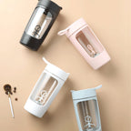Harrow Electric Protein Shaker Mixer 650ml BPA-Free Tritan Leak-Resistant with Carry Handle