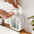 SkandiPure Soap Dispenser Minimalist Nordic Design Durable ABS PVC Bathroom Kitchen