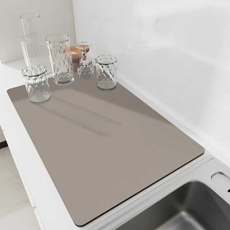 Super Absorbent Large Quick Dry Non-Slip Eco-Friendly Diatom Mud Kitchen Mat