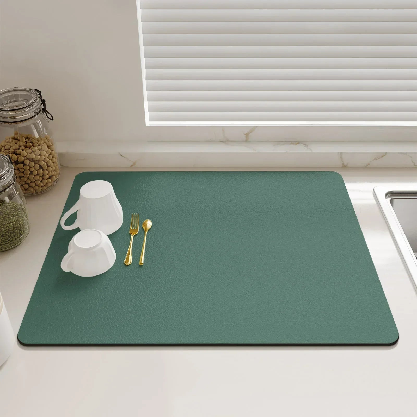 Super Absorbent Large Quick Dry Non-Slip Eco-Friendly Diatom Mud Kitchen Mat