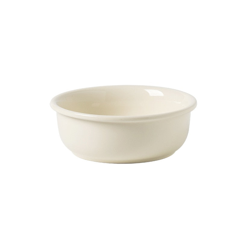 Misha Ceramic Elevated Cat Bowl with Adjustable Wooden Stand, 300ml & 600ml, Beige, Sage, Dark Green