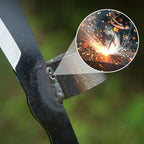 Multi-Purpose Steel Sickle Cutter Head Sharp Double-Edged Adjustable Tension
