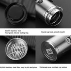 Harrow Stainless Steel Thermos Bottle 500ml-1L Vacuum Insulated Flask with LED Temperature Display