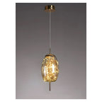 CrystalBeam Modern LED Pendant Light Star Design Glass Dimmable Cord Pendant Lamp