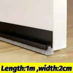 Door Seal FlexGuard Heat and Abrasion Resistant TPE Weatherstripping for Doors and Windows 1m 4 Colors