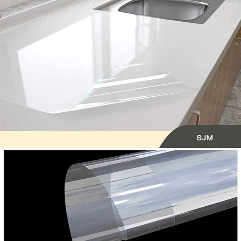 Self-Adhesive Protective Film PVC Waterproof Washable Decorative Surface Cover for Furniture Walls Floors