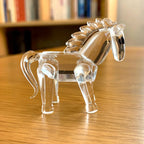 Animal Crystal Paperweight Figurines Modern Decorative Office Desk Accessories