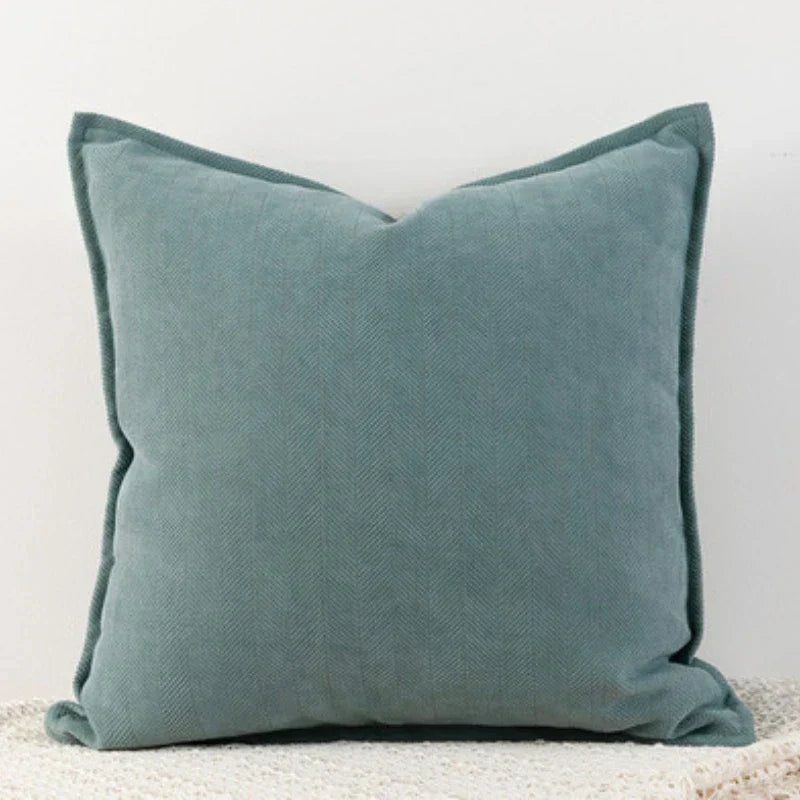 Harrow Chenille Pillow Cover Soft Washable Cushion Cover for Living Room Bedroom Sofa