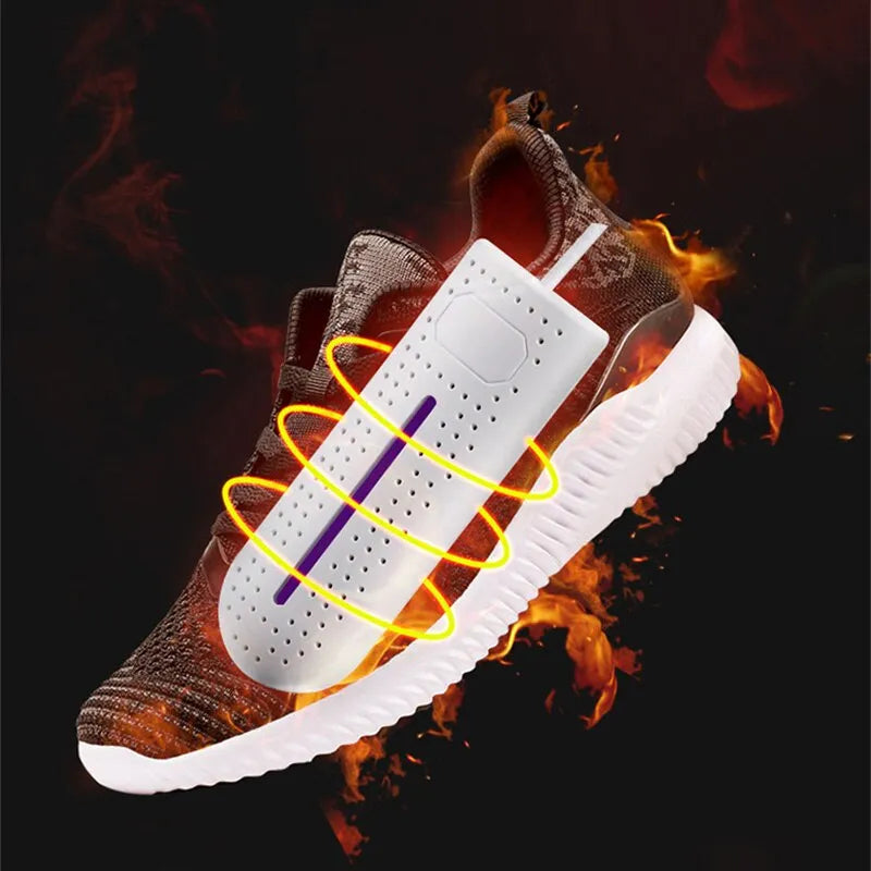 Portable UV Shoe Dryer and Sterilizer with Dehumidifier and Temperature Control