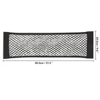 Stretchy Elastic Mesh Car Backseat Organizer Net for Vehicle Storage and Tidiness