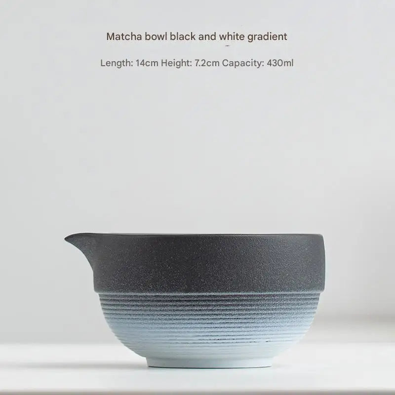 Handcrafted Japanese Ceramic Matcha Bowl Green Standard Size Traditional Tea Cup