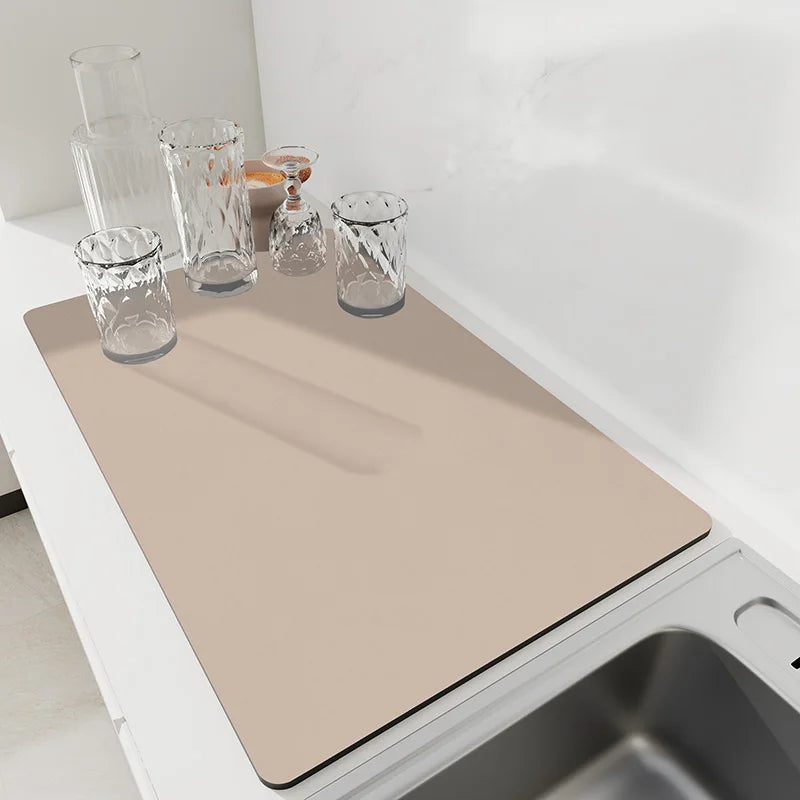 Super Absorbent Large Quick Dry Non-Slip Eco-Friendly Diatom Mud Kitchen Mat