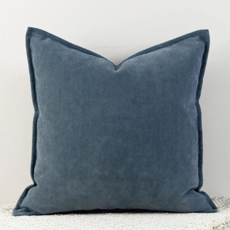 Harrow Chenille Pillow Cover Soft Washable Cushion Cover for Living Room Bedroom Sofa