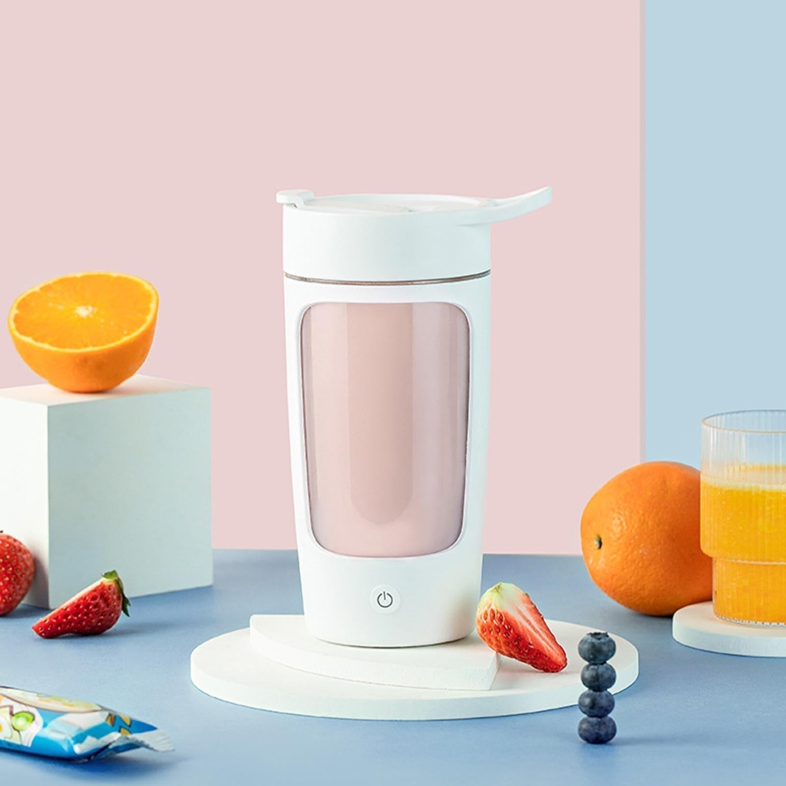 Harrow Electric Protein Shaker Mixer 650ml BPA-Free Tritan Leak-Resistant with Carry Handle