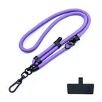 Adjustable Nylon Neck Phone Holder Strap with Quick Release Buckle Lightweight Wrist Lanyard