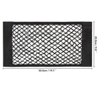 Stretchy Elastic Mesh Car Backseat Organizer Net for Vehicle Storage and Tidiness