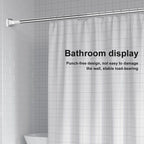 Adjustable Telescopic Clothes Hanger Rod Space Saver Metal Closet Organizer 50-80cm