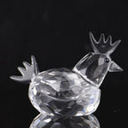 Animal Crystal Paperweight Figurines Modern Decorative Office Desk Accessories