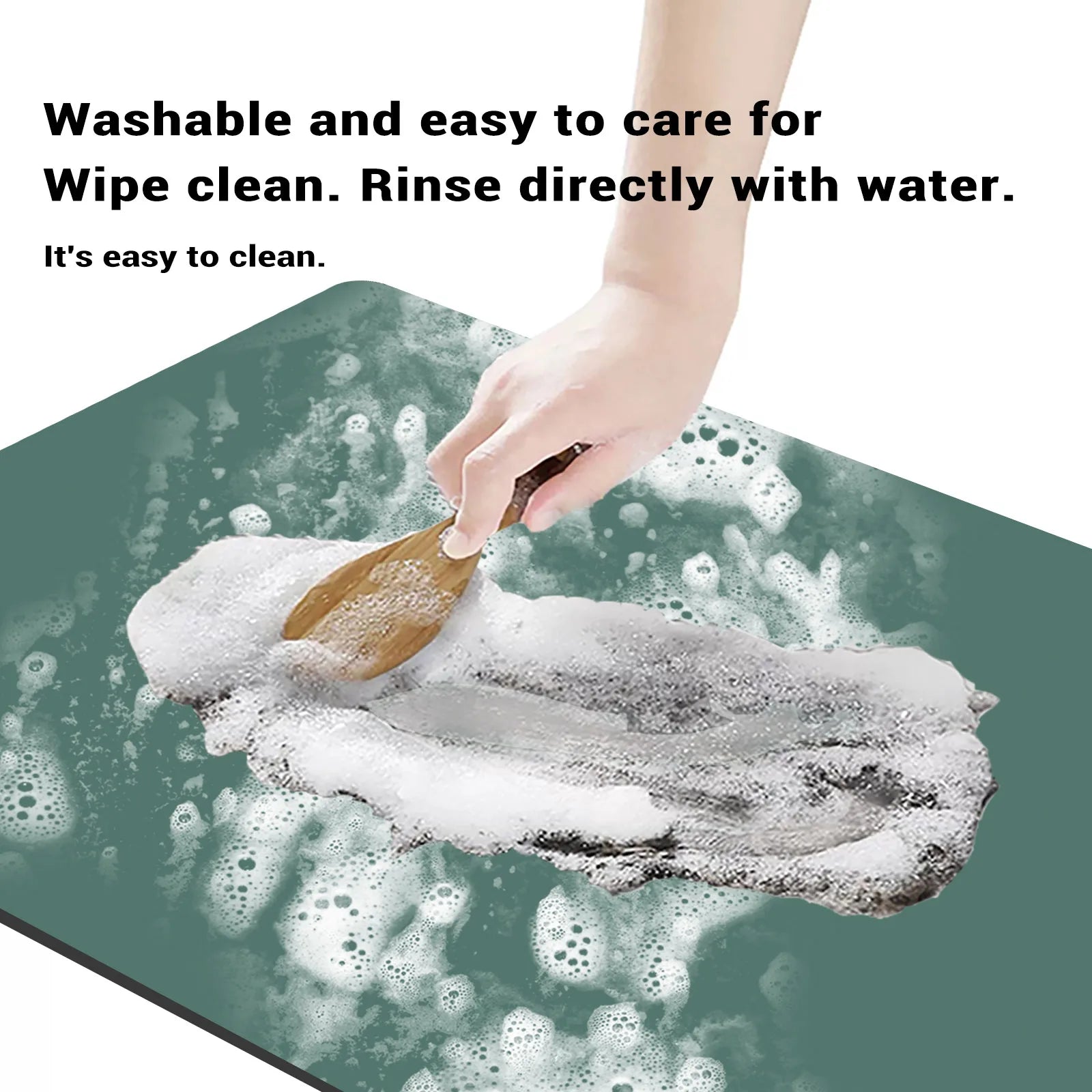 Super Absorbent Large Quick Dry Non-Slip Eco-Friendly Diatom Mud Kitchen Mat