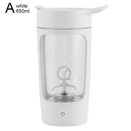 Harrow Electric Protein Shaker Mixer 650ml BPA-Free Tritan Leak-Resistant with Carry Handle