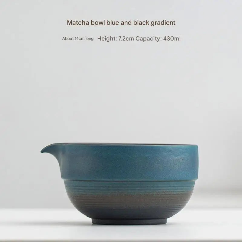 Handcrafted Japanese Ceramic Matcha Bowl Green Standard Size Traditional Tea Cup