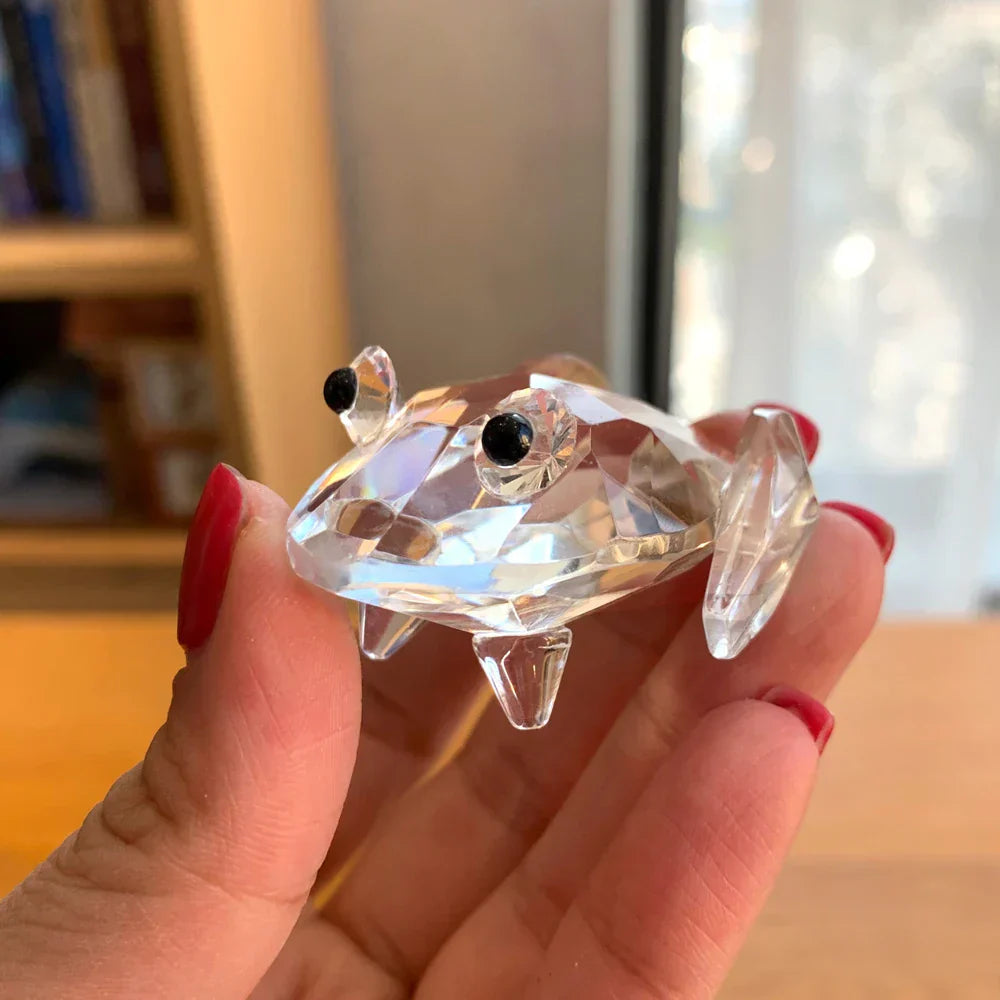 Animal Crystal Paperweight Figurines Modern Decorative Office Desk Accessories