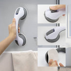 Safety Grab Bar with Non-Slip Grip and Vacuum Suction Cup for Bathroom and Shower Support