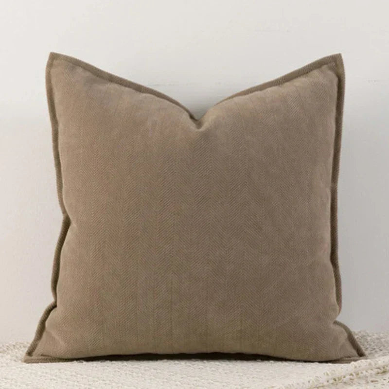 Harrow Chenille Pillow Cover Soft Washable Cushion Cover for Living Room Bedroom Sofa