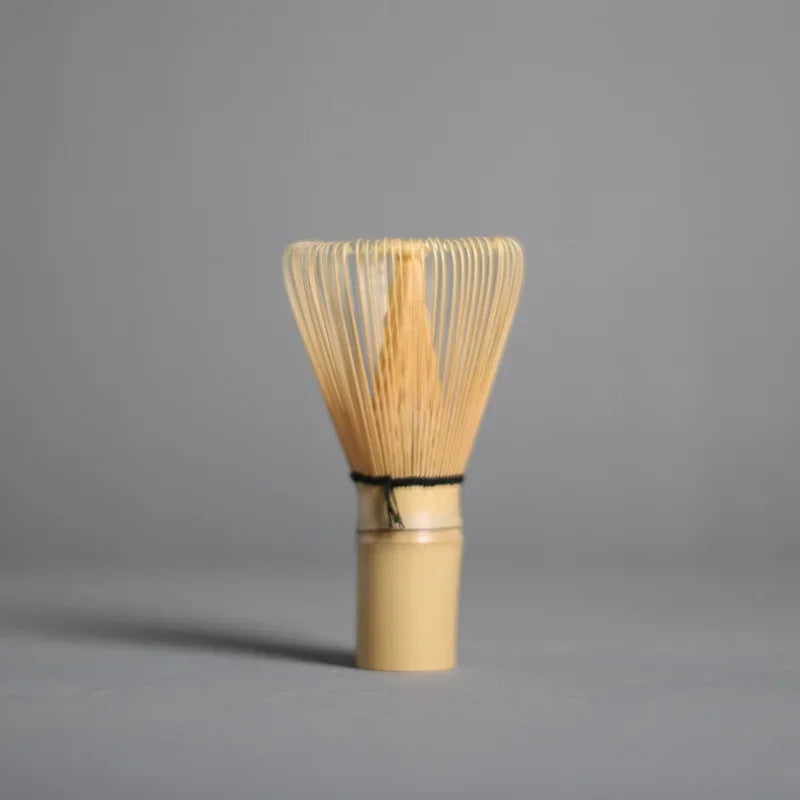 Traditional Matcha Tea Set Bamboo and Ceramic Green Includes Bowl Whisk Scoop Sifter