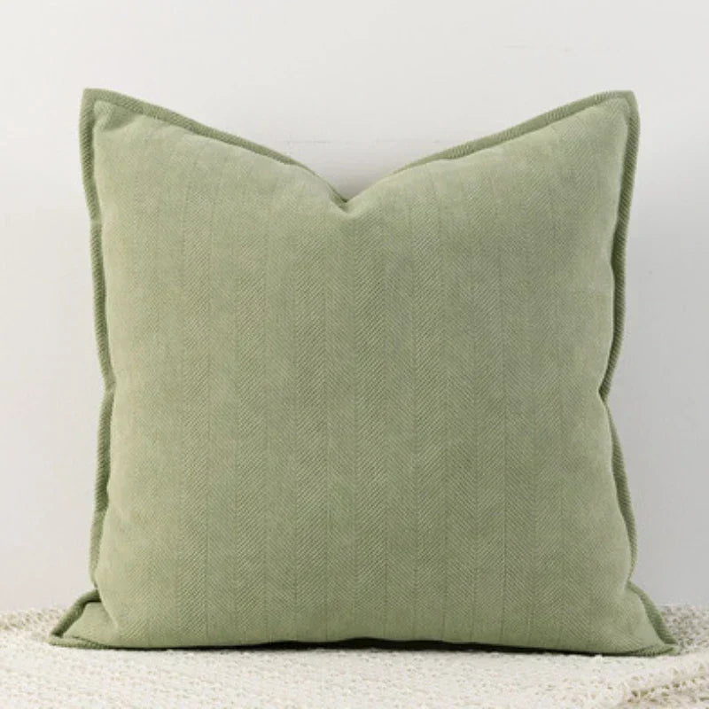 Harrow Chenille Pillow Cover Soft Washable Cushion Cover for Living Room Bedroom Sofa