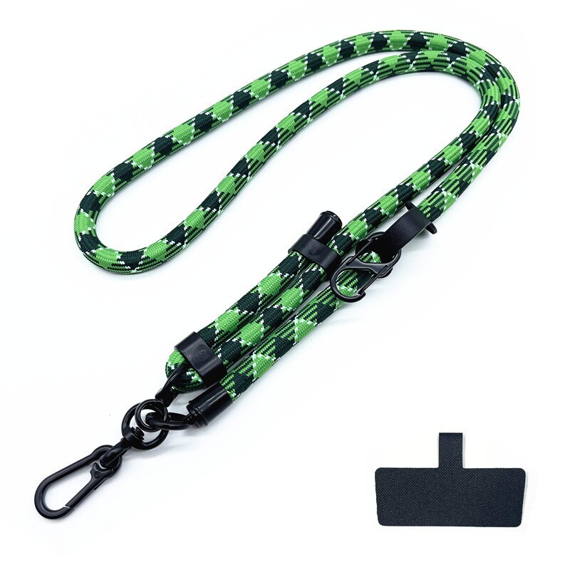 Adjustable Nylon Neck Phone Holder Strap with Quick Release Buckle Lightweight Wrist Lanyard