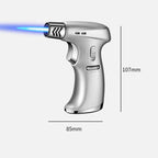 Portable Butane Torch Jet Flame Lighter Windproof Metal Outdoor Camping Cooking Ignition Tool