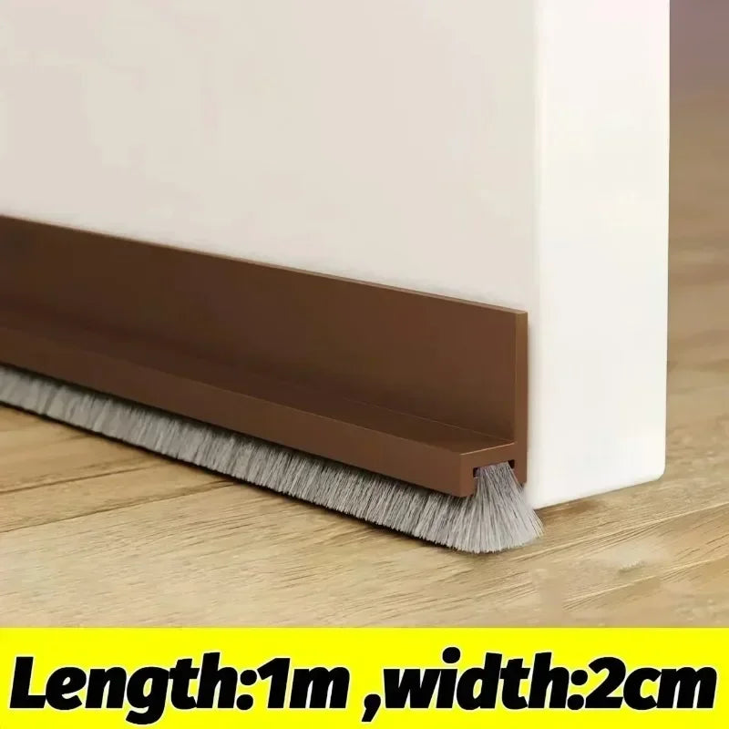 Door Seal FlexGuard Heat and Abrasion Resistant TPE Weatherstripping for Doors and Windows 1m 4 Colors